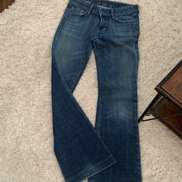 Citizens Of Humanity Denim - Citizens Of Humanity Dark Blue Boot Cut Jeans